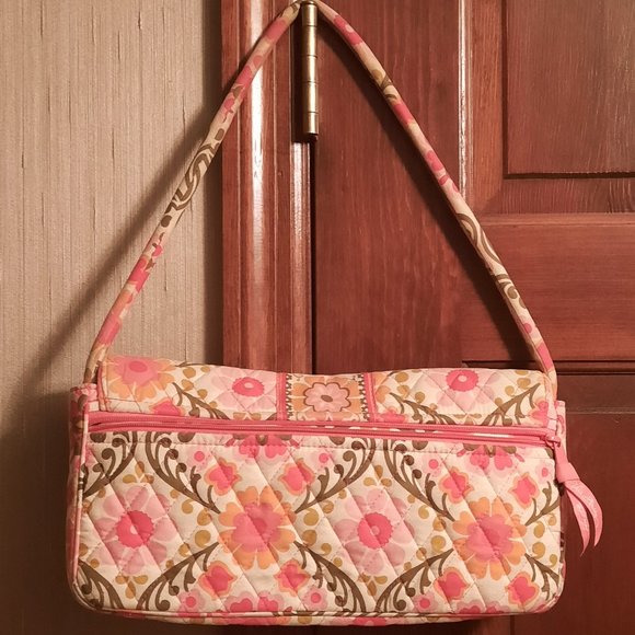 Vera Bradley pink shoulder purse - Picture 2 of 4